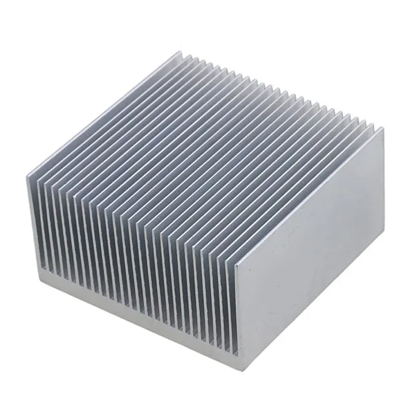 Finned Aluminium Heatsink - 69x69x36mm - Image 4
