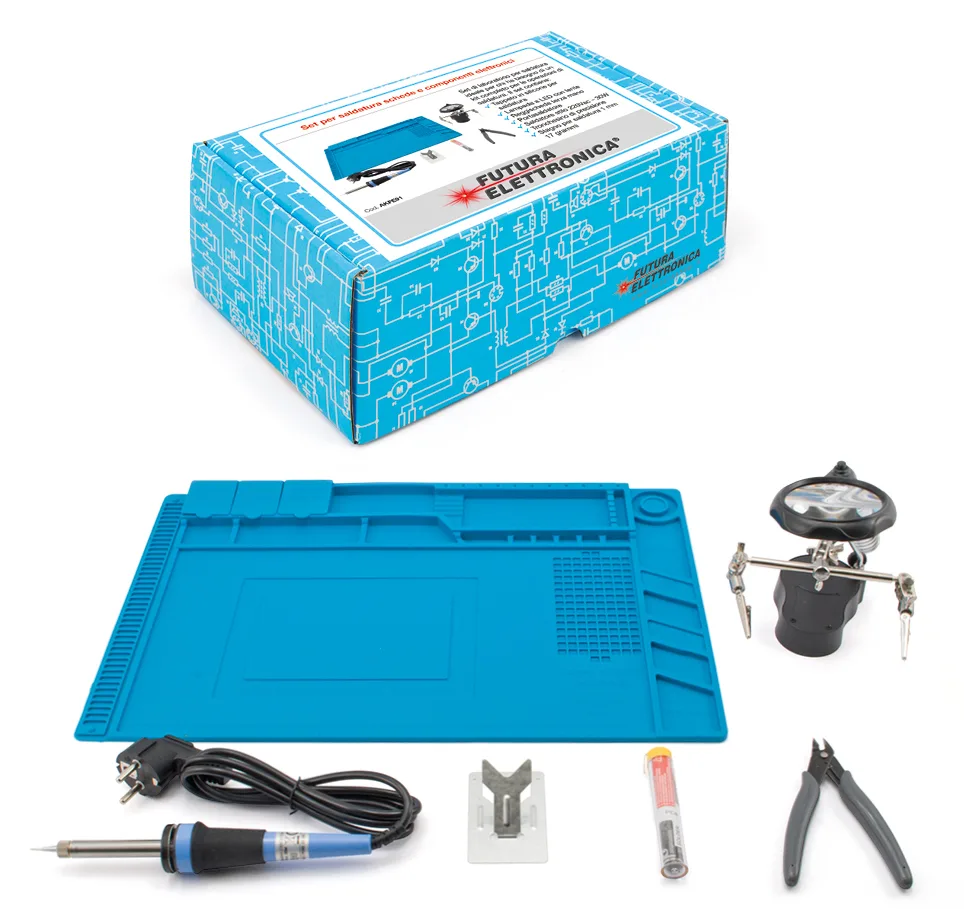 Soldering workbench set for boards and electronic components - Image 1