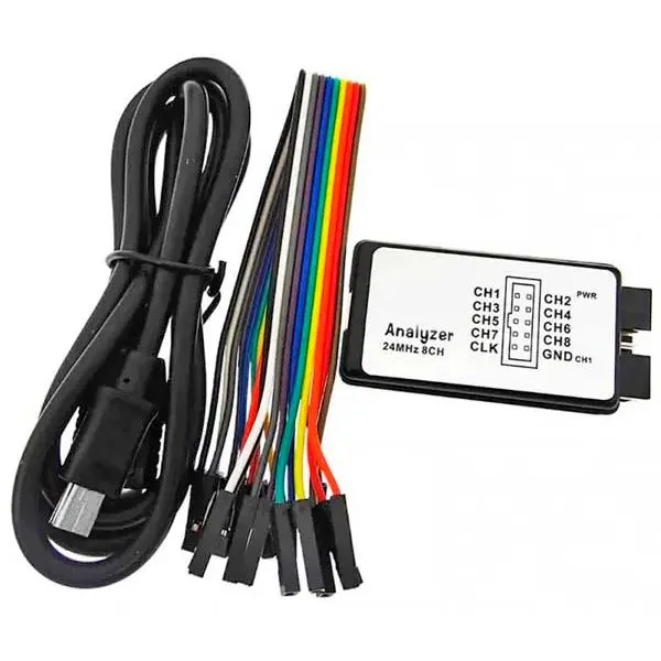 8-Channel 24 MHz Logic Analyzer - Image 1