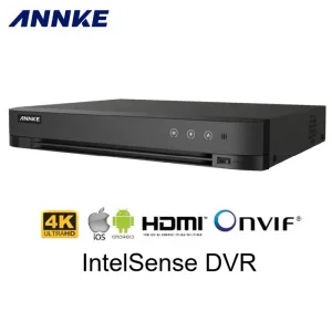 4K IntelSense 8-Channel Hybrid DVR - Smart Security with Deep Learning