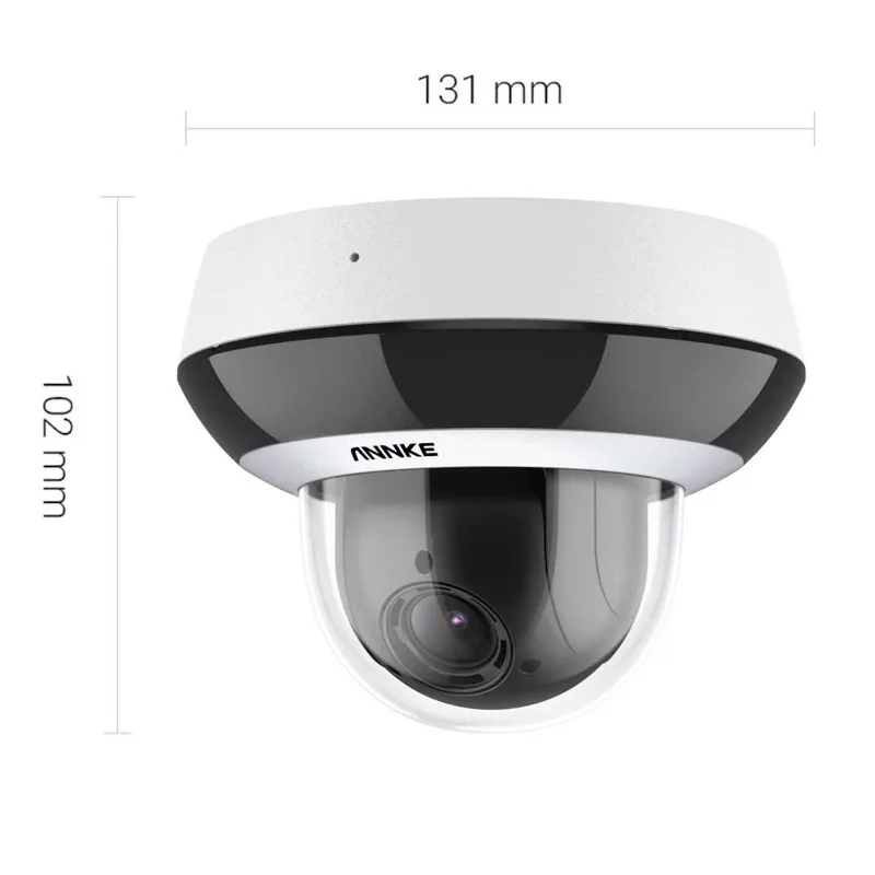 3K PoE PTZ Dome Camera with 4X Optical Zoom - Image 6