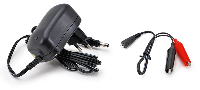 Charger for 12V 1000mA lead-acid batteries