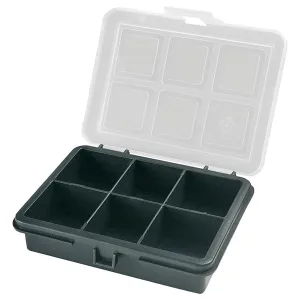Small Parts Storage Case - 120x100x28mm - 6 Compartments