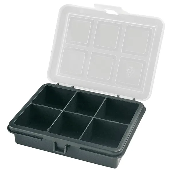Small Parts Storage Case - 120x100x28mm - 6 Compartments - Image 1