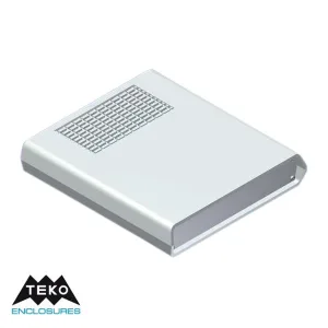 TEKO AUS11.5 grey plastic enclosure 178x198x36