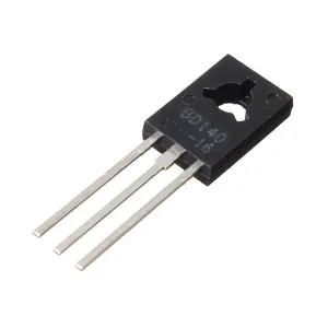 BD140 – PNP Transistor 80V / 1.5A in TO-126 Package