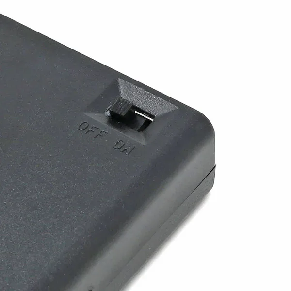 4 x AA Battery Holder with USB-A Output, Cover and Switch - Image 4