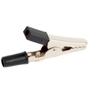 Black crocodile clip - 52 mm