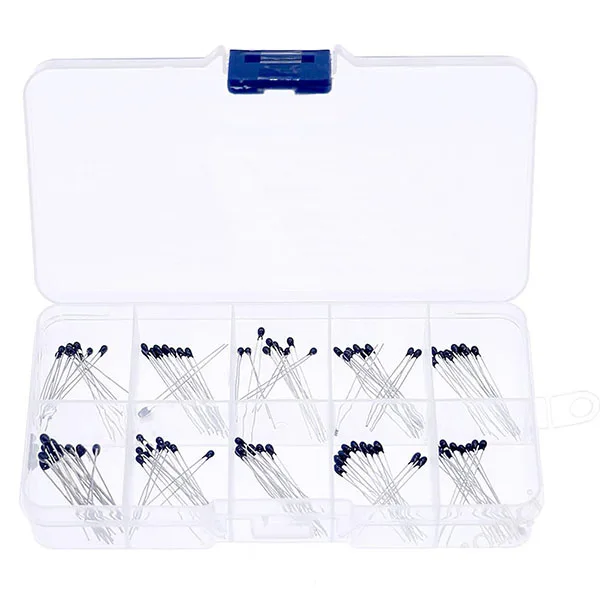 Plastic box with 100 NTC thermistors from 1K to 100K - Image 4