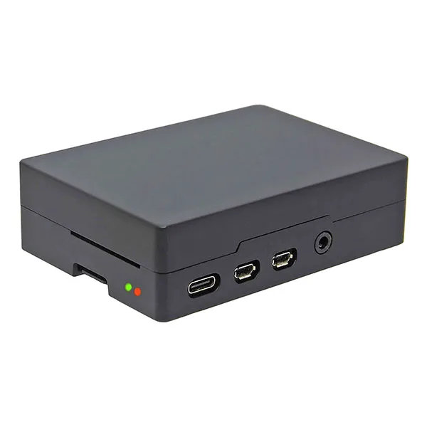 Black Aluminium Case for Raspberry Pi 4 - Image 3