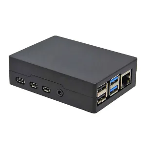 Black Aluminium Case for Raspberry Pi 4