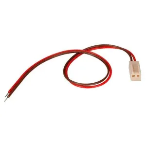 2-Pole Female Connector with 20 cm Leads