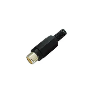 RCA JACK - BLACK COLOR