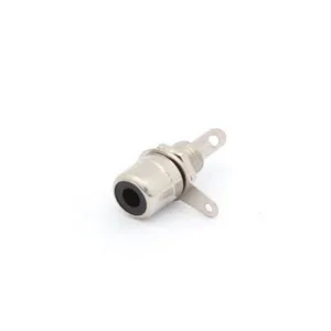 Panel-Mount RCA Socket - Black Nickel