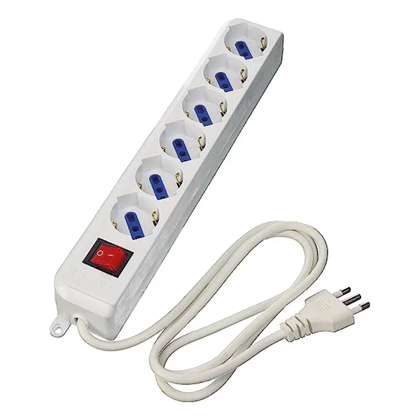6-way Power Strip with Illuminated Switch - Image 3