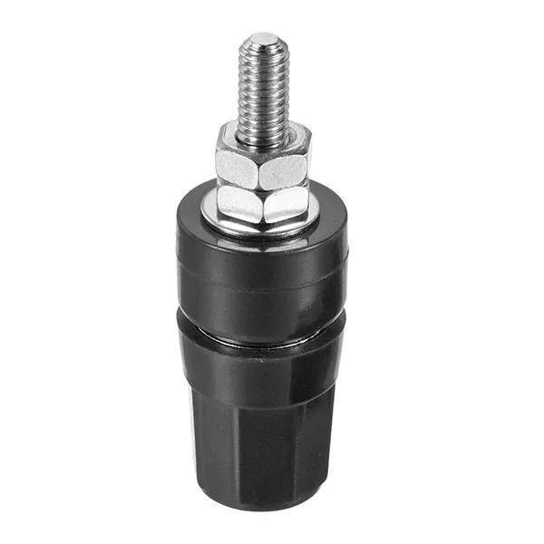 Panel-mount insulated binding post - Black - 20A - Image 3
