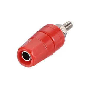 Insulated panel binding post - Red - 20A