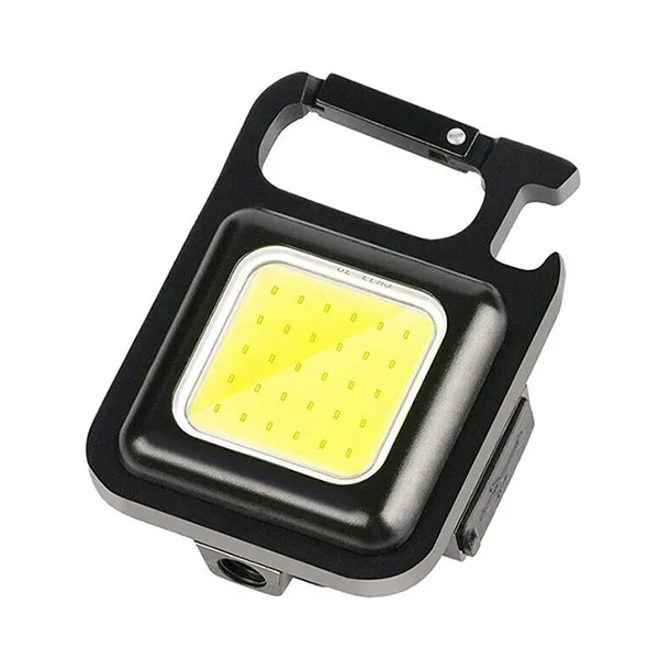 Multifunction Keychain with Rechargeable LED Torch - Image 1