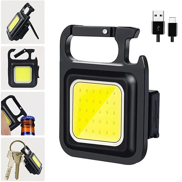 Multifunction Keychain with Rechargeable LED Torch - Image 7