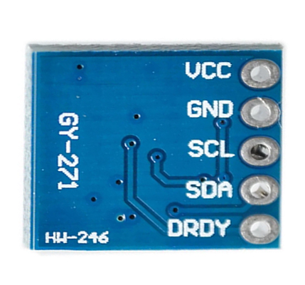 Three-axis digital compass module