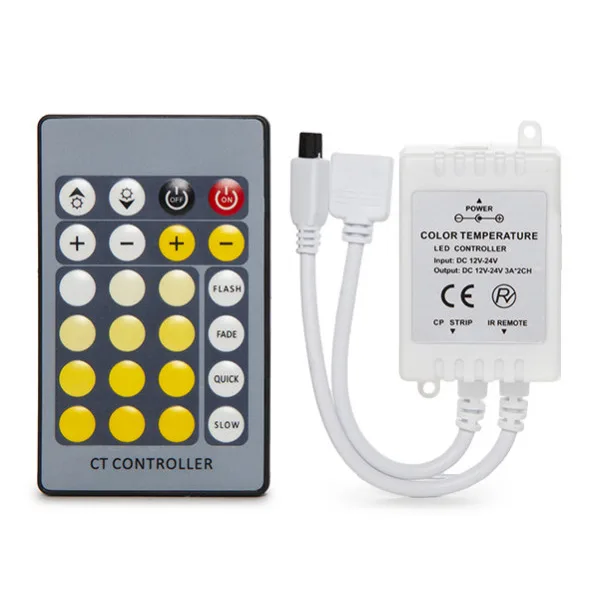 Infrared (IR) Controller for Dimmable White LED Strip - Image 1