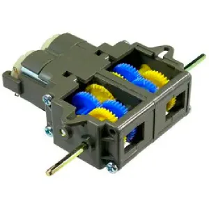 Double Gearbox with Two Independent Motors
