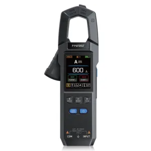 AC/DC Clamp Meter with Colour Display and True RMS Measurement
