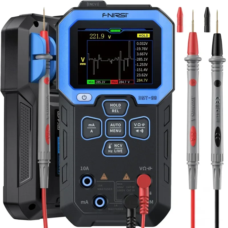 Professional True RMS AC/DC Multimeter – Voltage, Current, Resistance and NCV Tester - Image 13