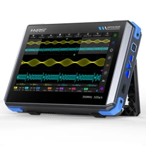 4-in-1 Tablet Oscilloscope – 350MHz with Signal Generator, Spectrum Analyzer and Frequency Response Analyzer