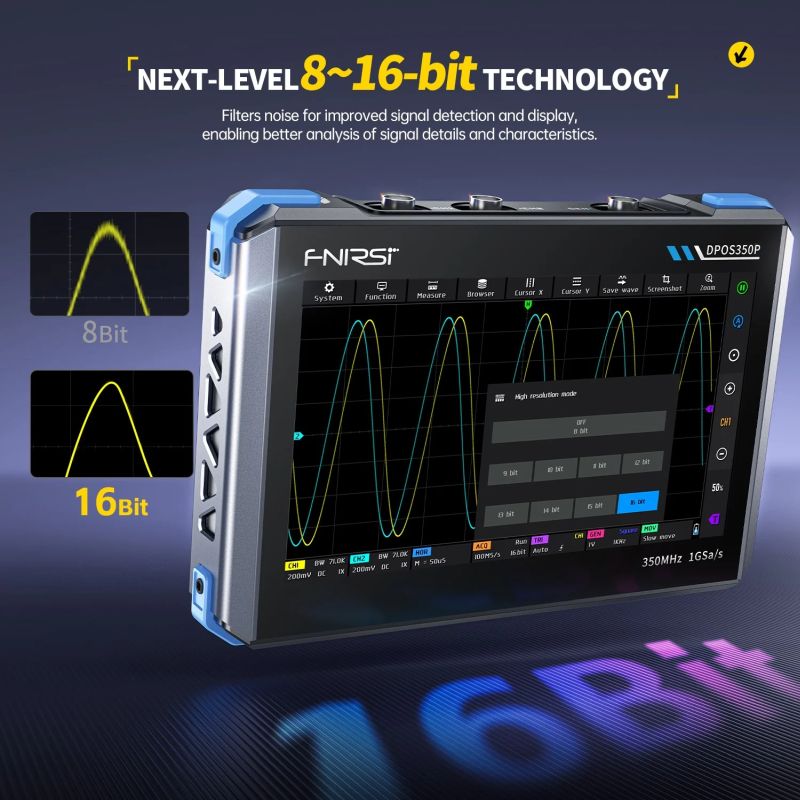 high-performance all-in-one tablet oscilloscope