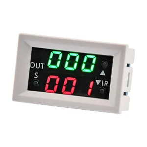 Panel-Mount Multifunction Mini Timer - 12 VDC