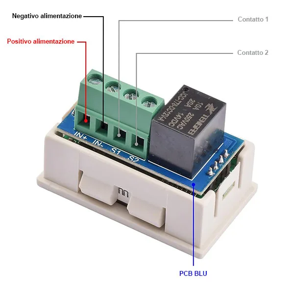 Panel-Mount Multifunction Mini Timer - 12 VDC - Image 3