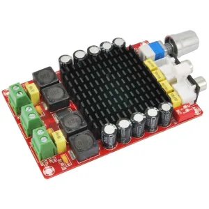 Class D Amplifier 2x100 W with TDA7498 - Assembled