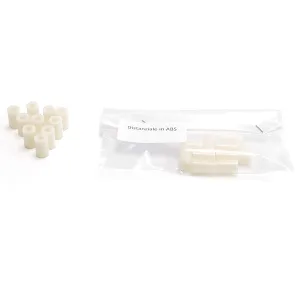 Pack of 10 ABS M3 spacers, 13 mm long