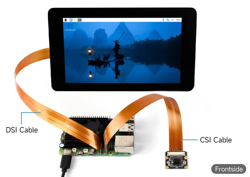 Raspberry Pi 5 display cable (22-15 pin) - 200 mm