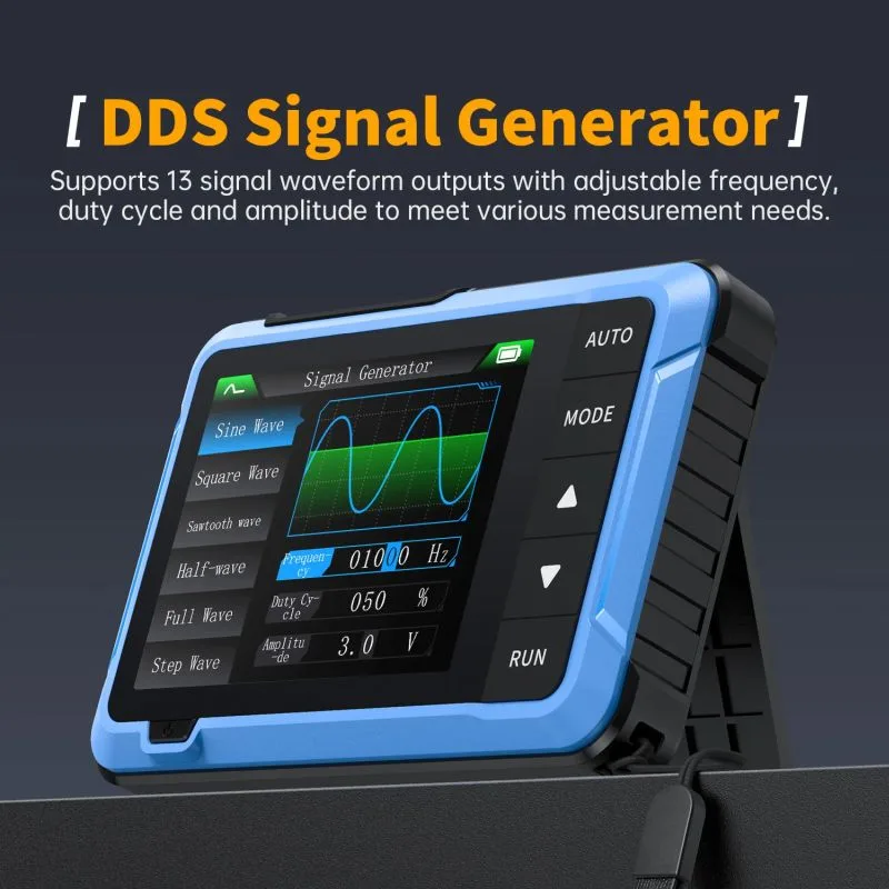 10MHz Digital Oscilloscope with Built-in Signal Generator - Image 11