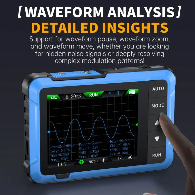 10MHz Digital Oscilloscope with Built-in Signal Generator - Image 6