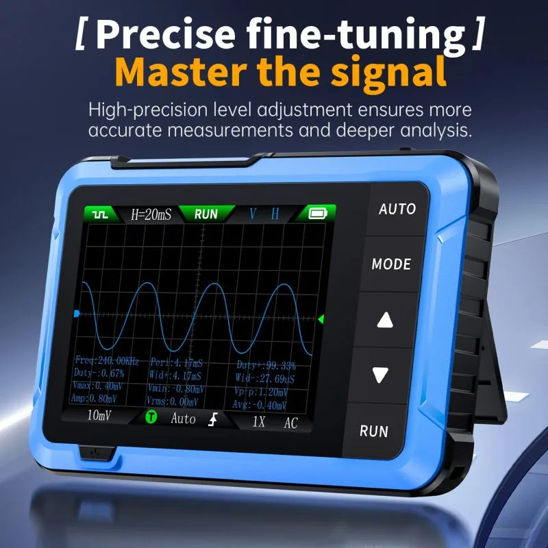 10MHz Digital Oscilloscope with Built-in Signal Generator - Image 5