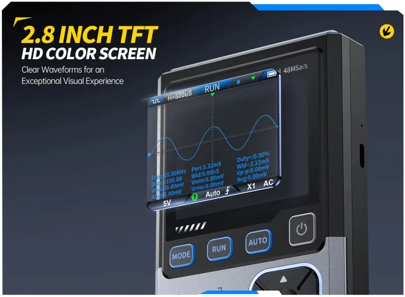 Multifunction Oscilloscope with Signal Generator and Component Tester - Image 10