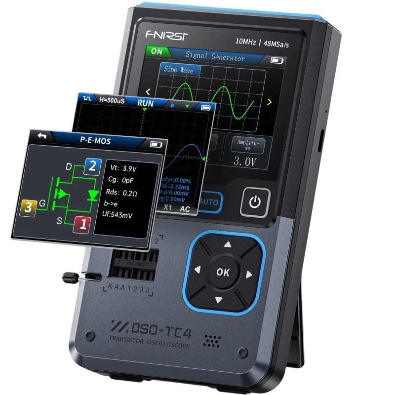 Multifunction Oscilloscope with Signal Generator and Component Tester - Image 1