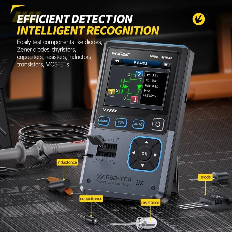Multifunction Oscilloscope with Signal Generator and Component Tester - Image 14