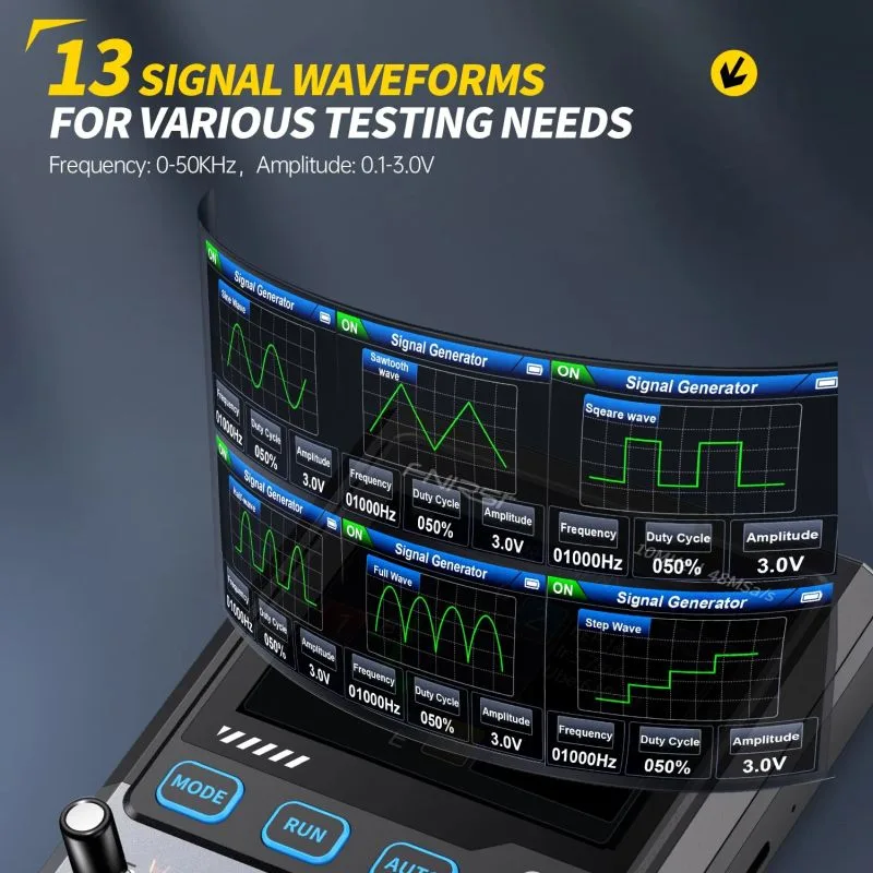 Multifunction Oscilloscope with Signal Generator and Component Tester - Image 3