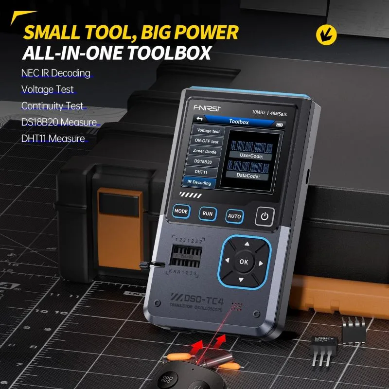 Multifunction Oscilloscope with Signal Generator and Component Tester - Image 13