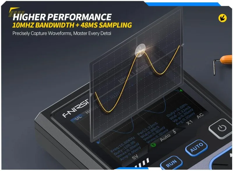 Multifunction Oscilloscope with Signal Generator and Component Tester - Image 11
