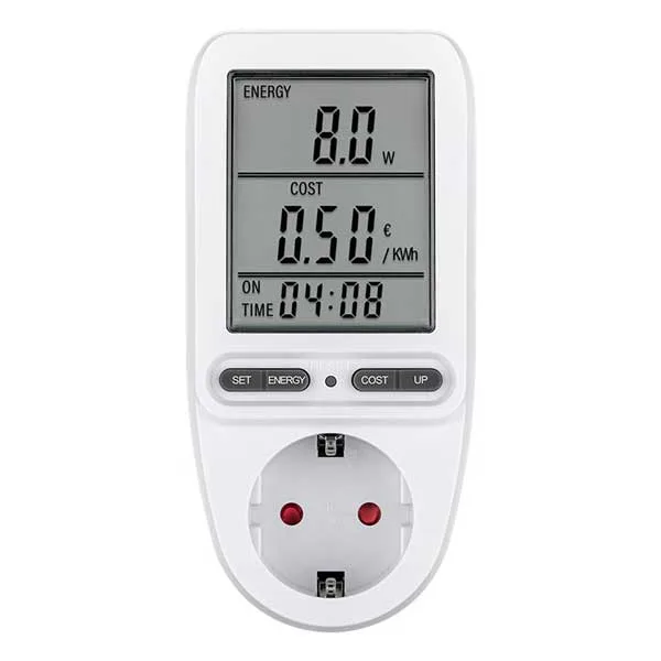Professional Plug-In Energy Consumption Meter - 16 A / 3680 W - Image 4
