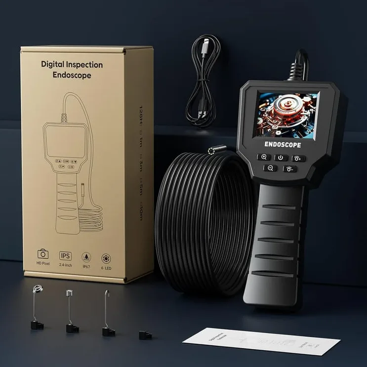 Colour Digital Endoscope with 5-Metre Probe - IP67 - Image 9