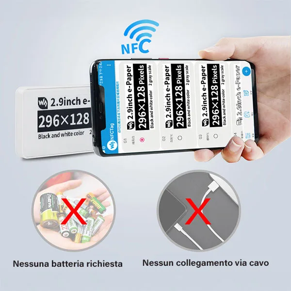 2.9" NFC e-Ink display, no battery - Image 4