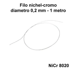 Nickel-Chromium Wire, 0.2 mm Diameter - 1 Meter