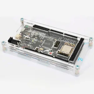 Clear plastic enclosure for Fishino Mega