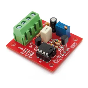 LM35-based automatic cooling fan control board